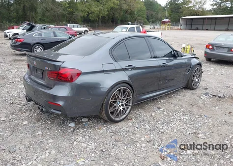 2015 BMW M3 from USA, damaged, VIN WBS3C9C52FP803854